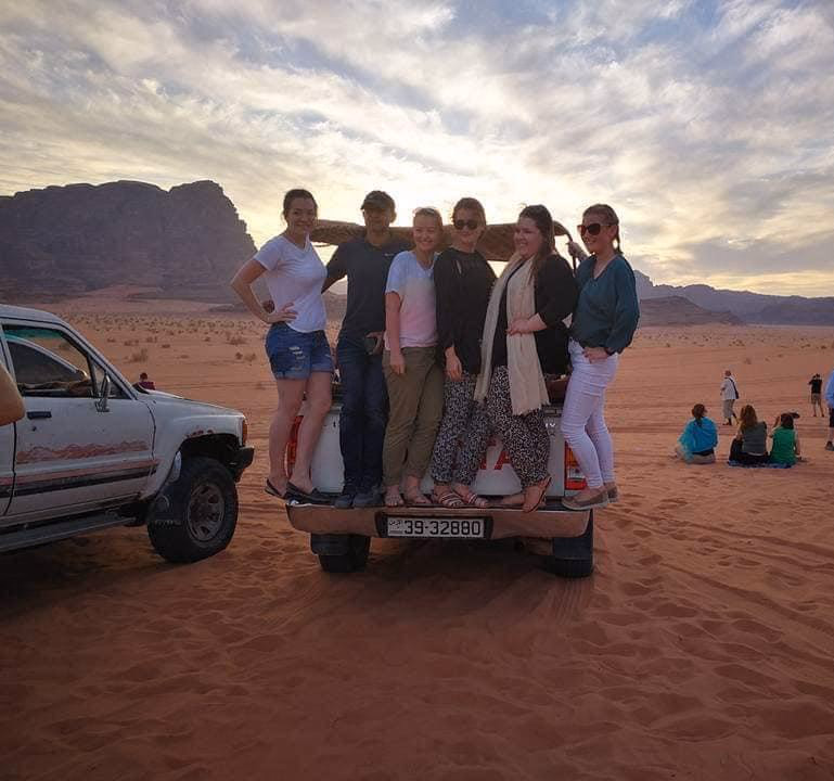 Wadi Rum Travellers, guests on a 4x4 Tour